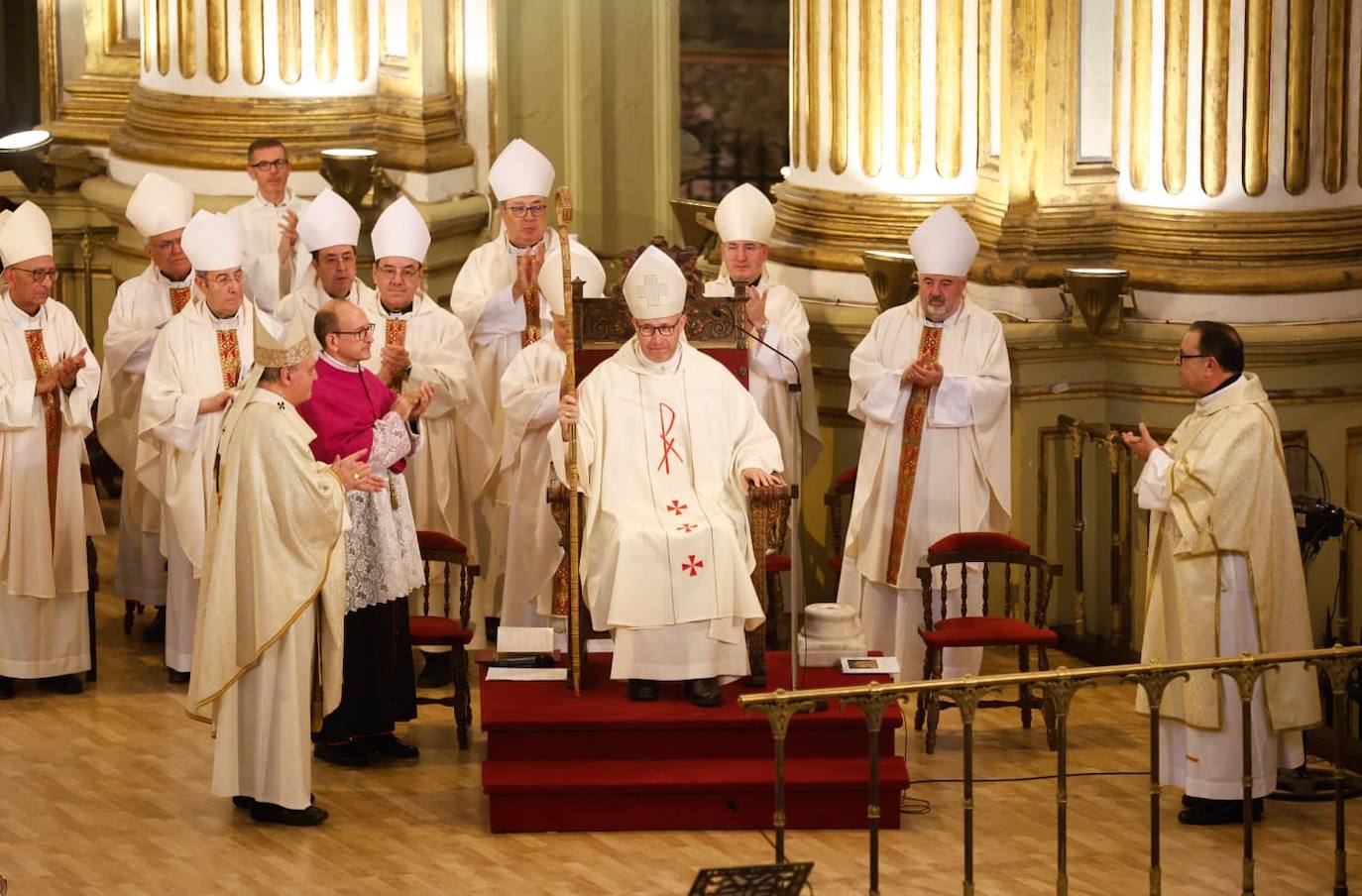 José Antonio Satué toma posesión como nuevo obispo de Málaga