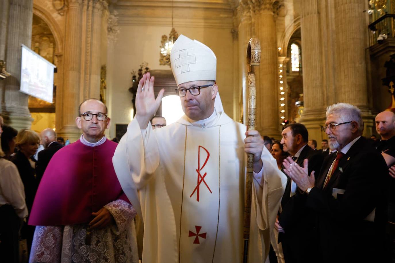 José Antonio Satué toma posesión como nuevo obispo de Málaga