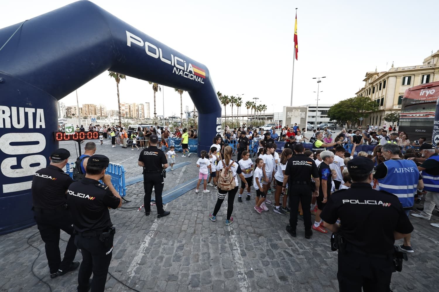 La VII Ruta 091 Málaga a beneficio de la Fundación El Rico, en imágenes