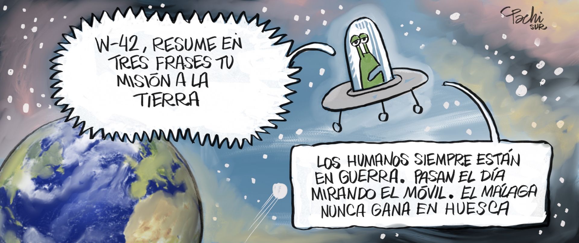 La actualidad deportiva de este mes de septiembre, en las viñetas de Pachi