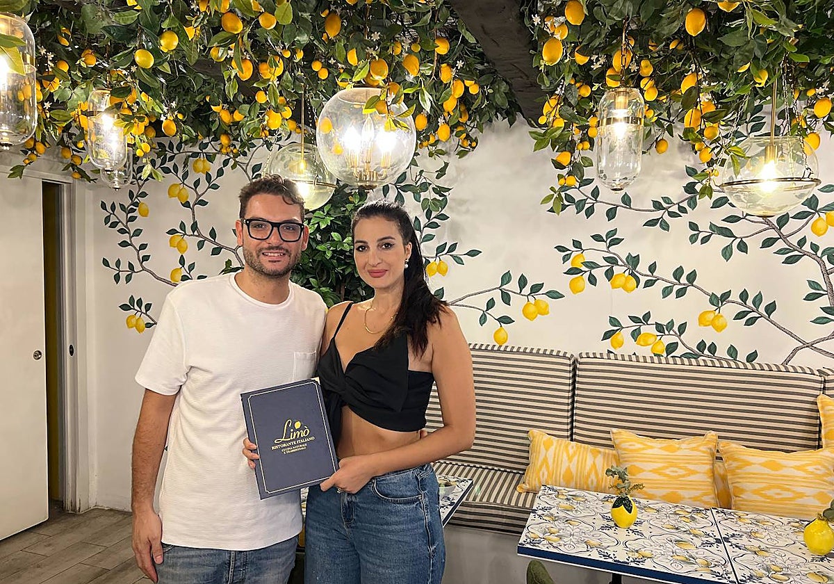 Raffaella Panico y Luigi Mazarella dirigen el nuevo restaurante.