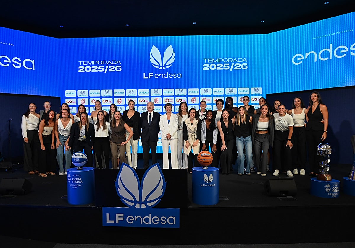 La nueva temporada de la Liga Femenina Endesa se presenta en Madrid con ...