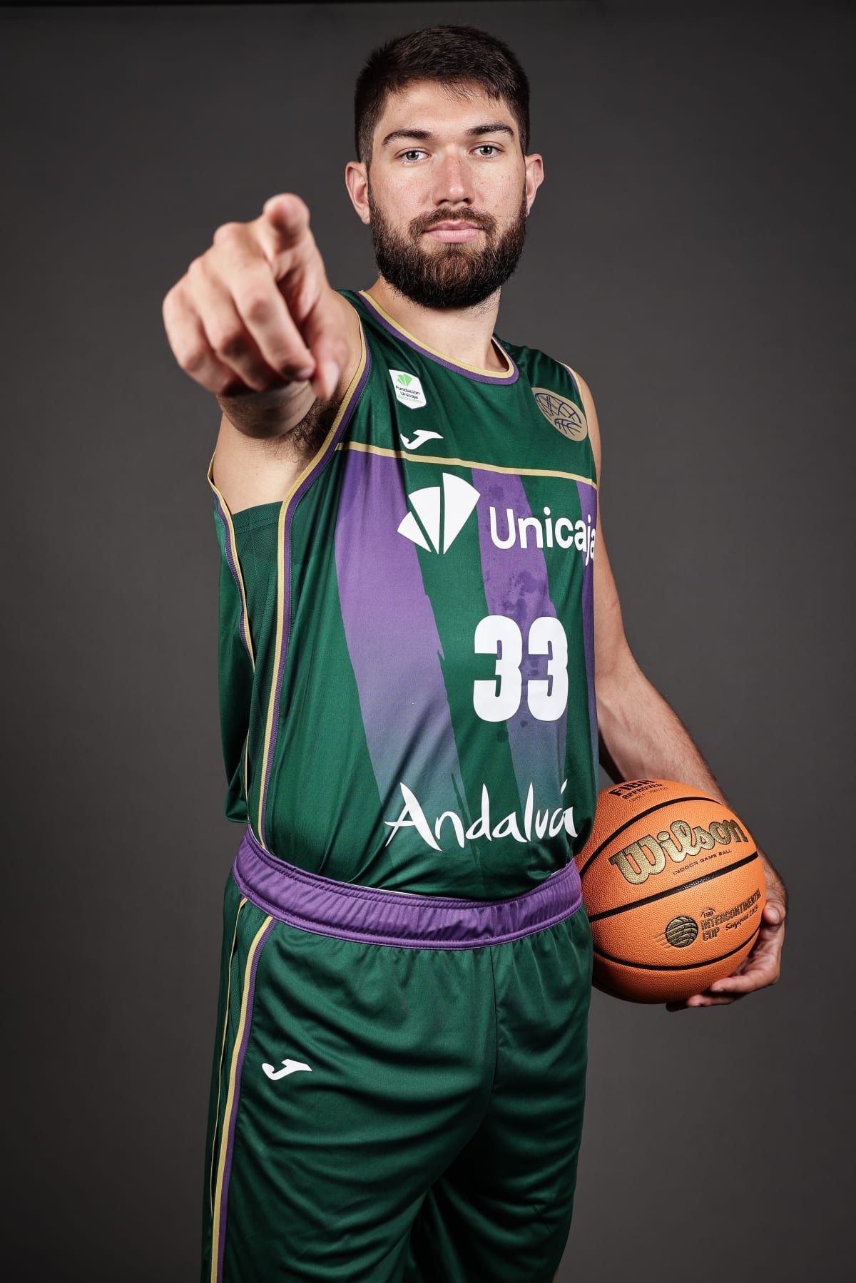 Primera foto oficial de temporada del Unicaja en Singapur