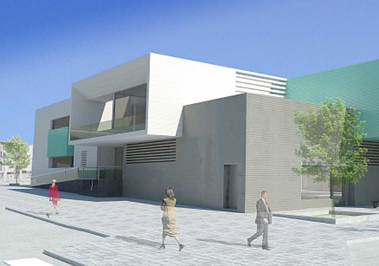 Proyecto del centro de salud de Gamarra.