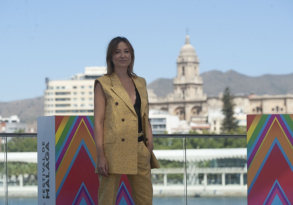 Nathalie Poza, durante el Festival de Cine de Málaga en 2020.