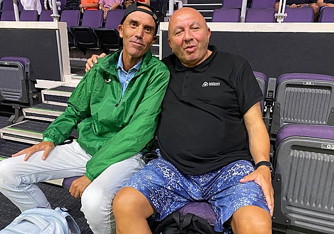 Jesus Castañeda y Leo Ballesteros.