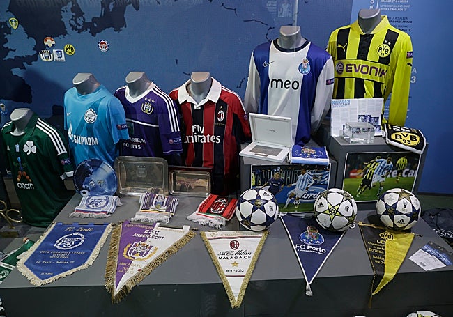 La sección de la temporada del Málaga en Champions.