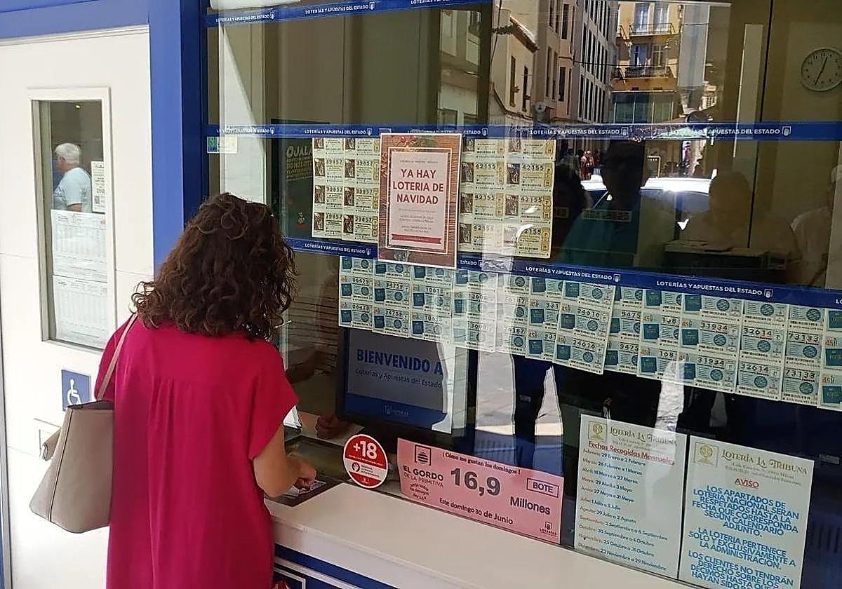 La Lotería Nacional deja en Málaga este jueves parte del primer y del segundo premio