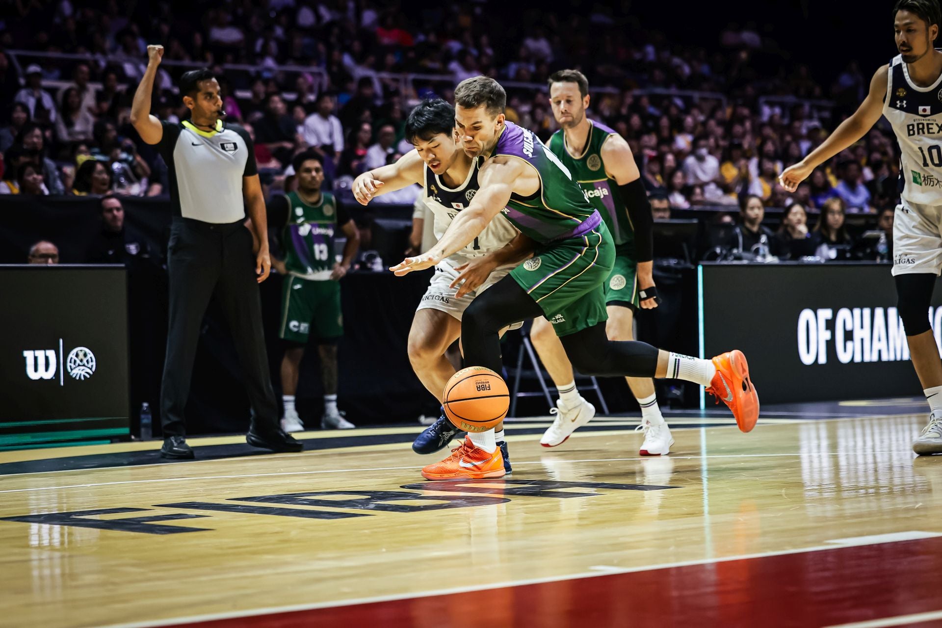 Las mejores imágenes del Utsunomiya Brex-Unicaja en la Copa Intercontinental 2025