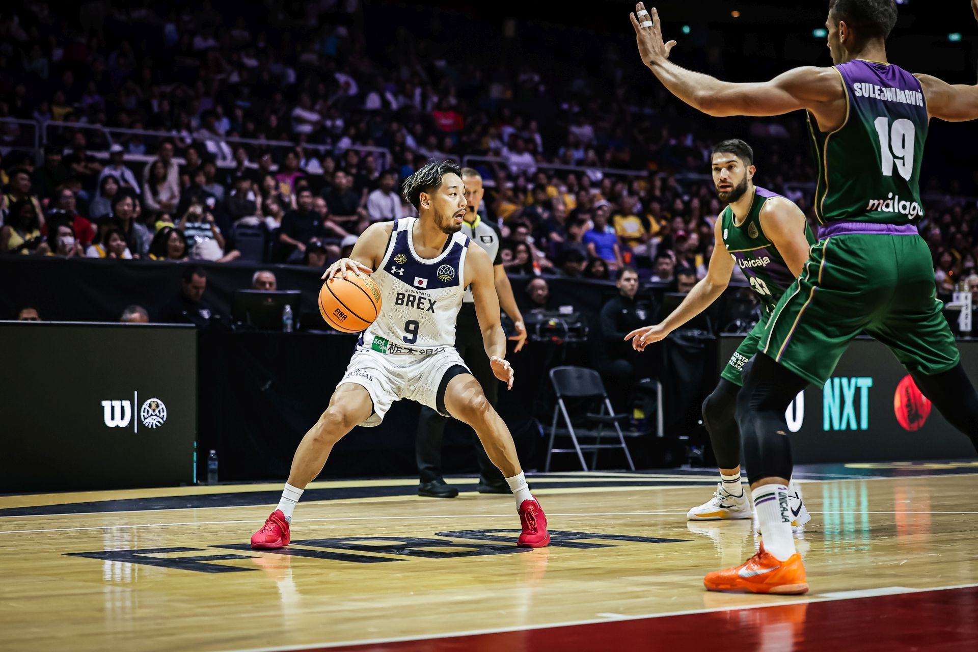 Las mejores imágenes del Utsunomiya Brex-Unicaja en la Copa Intercontinental 2025