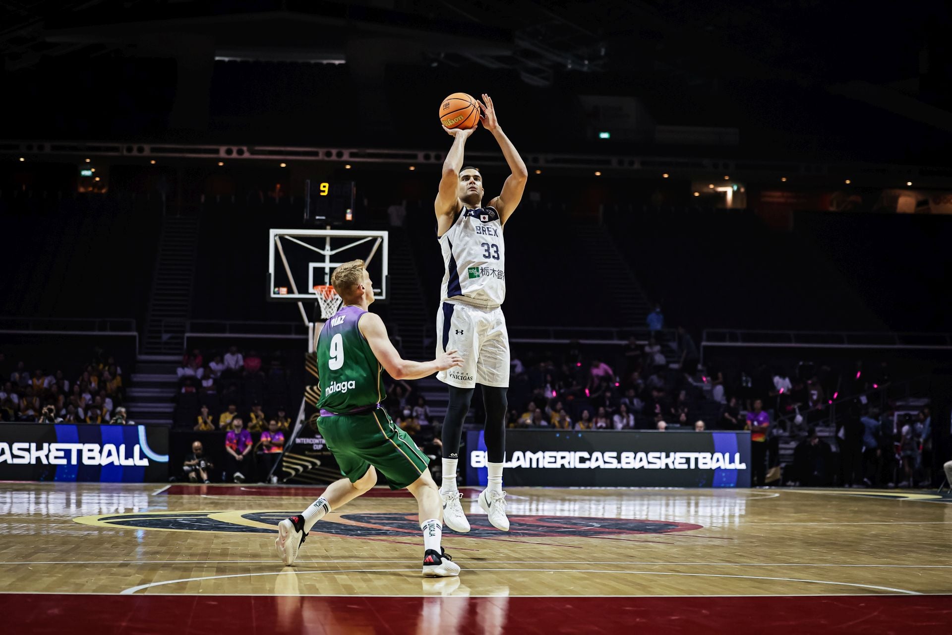 Las mejores imágenes del Utsunomiya Brex-Unicaja en la Copa Intercontinental 2025