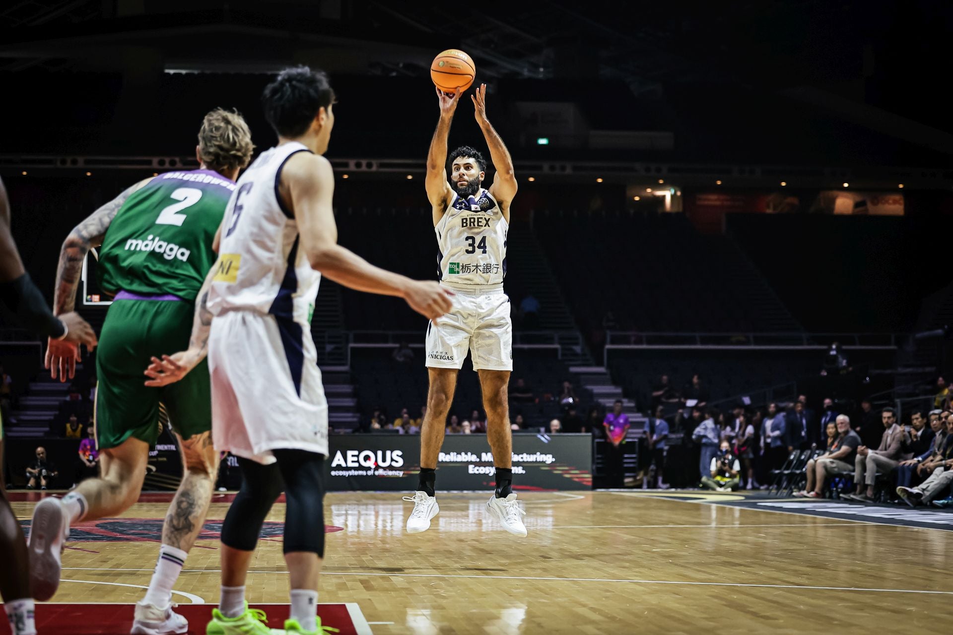 Las mejores imágenes del Utsunomiya Brex-Unicaja en la Copa Intercontinental 2025