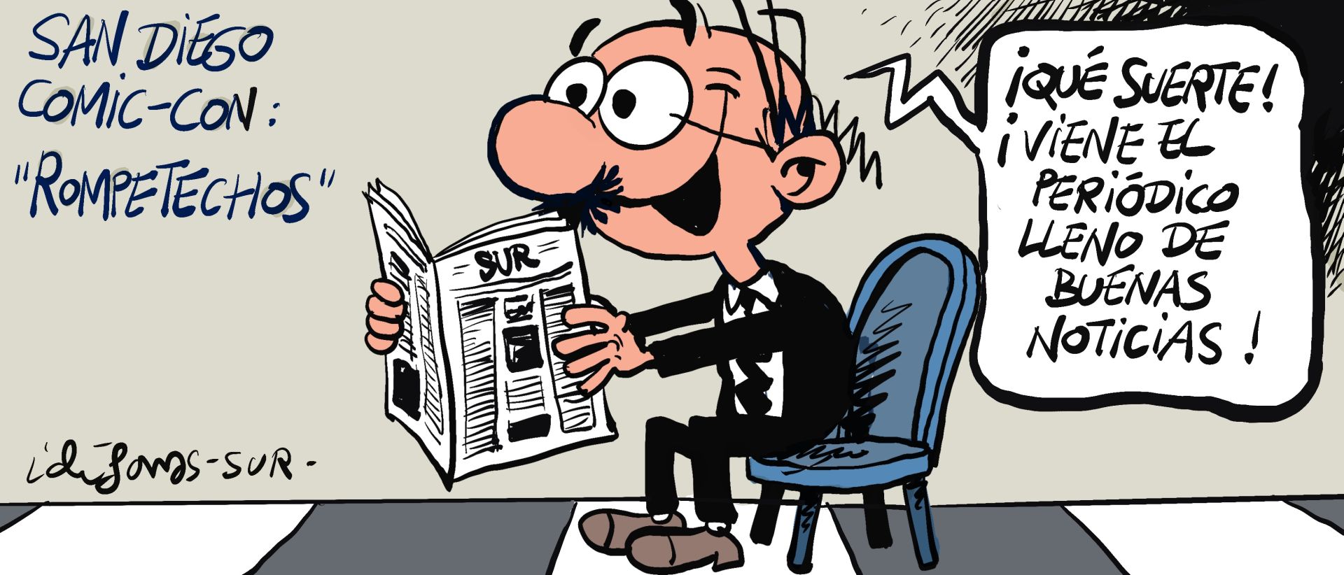 El mes de septiembre, en las viñetas de Idígoras y Pachi