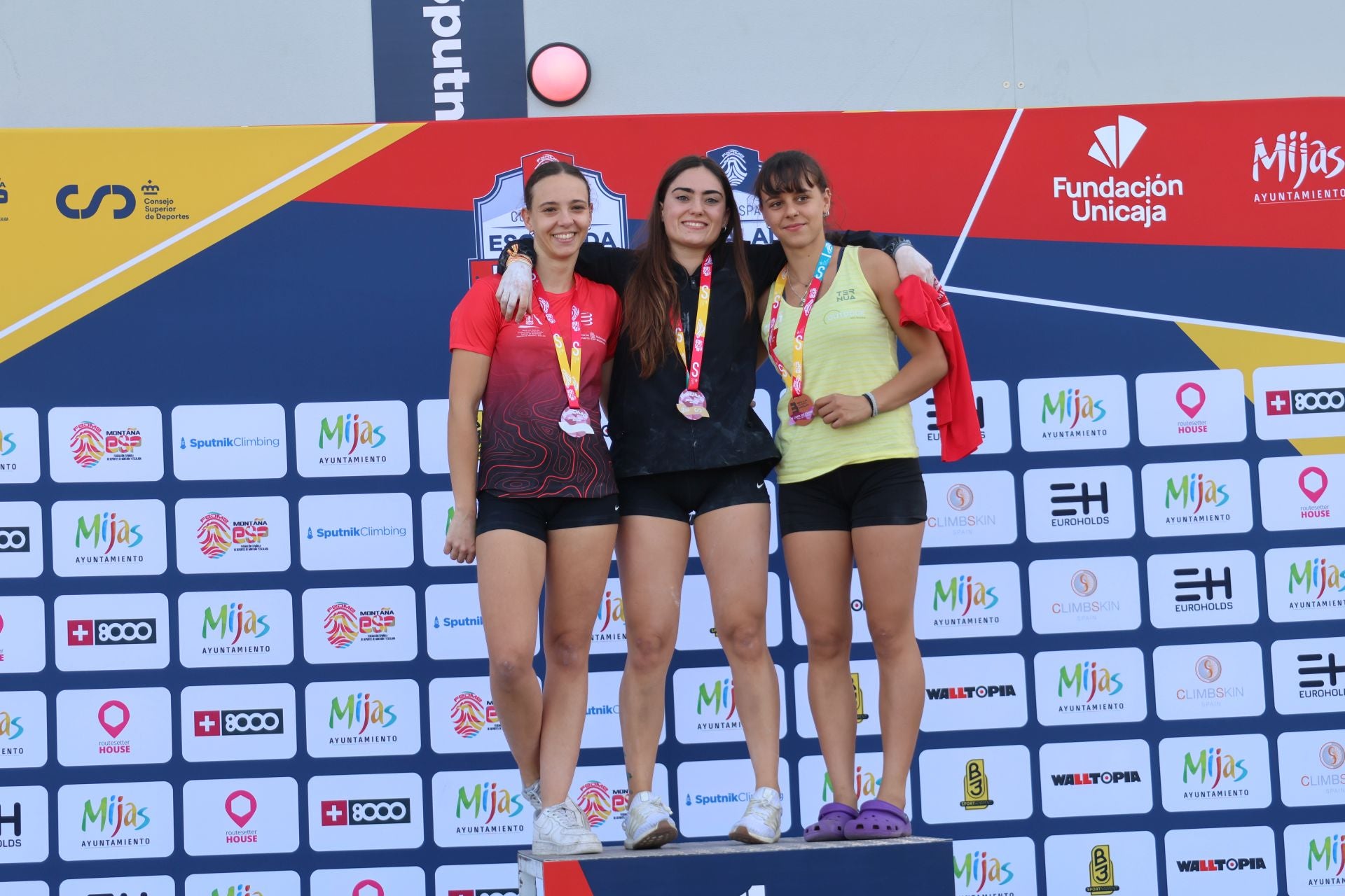 Mijas recibe al presente y futuro de la escalada nacional