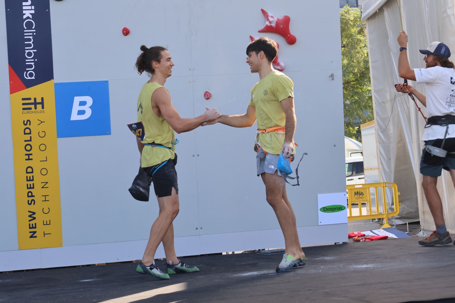 Mijas recibe al presente y futuro de la escalada nacional