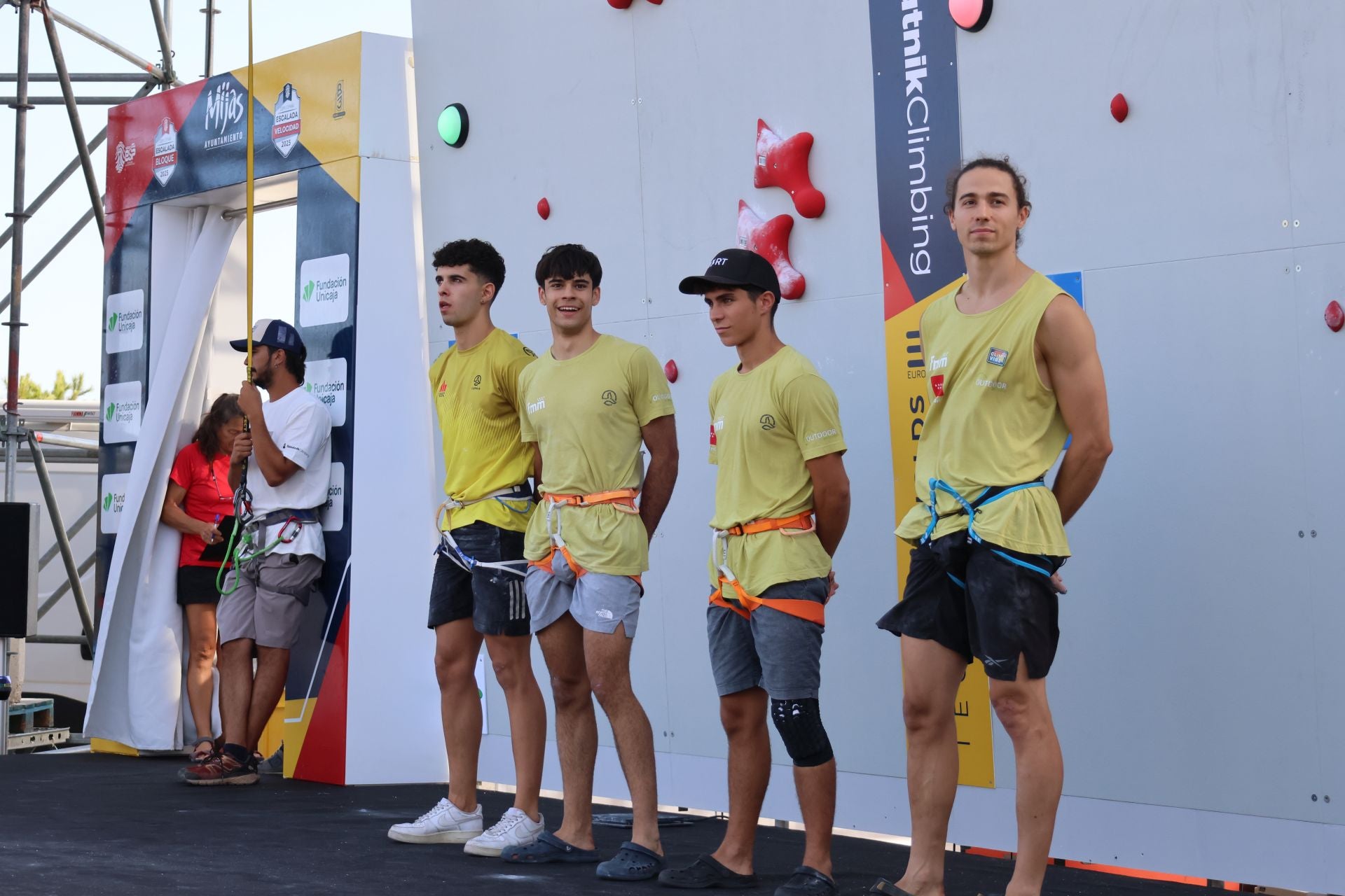 Mijas recibe al presente y futuro de la escalada nacional