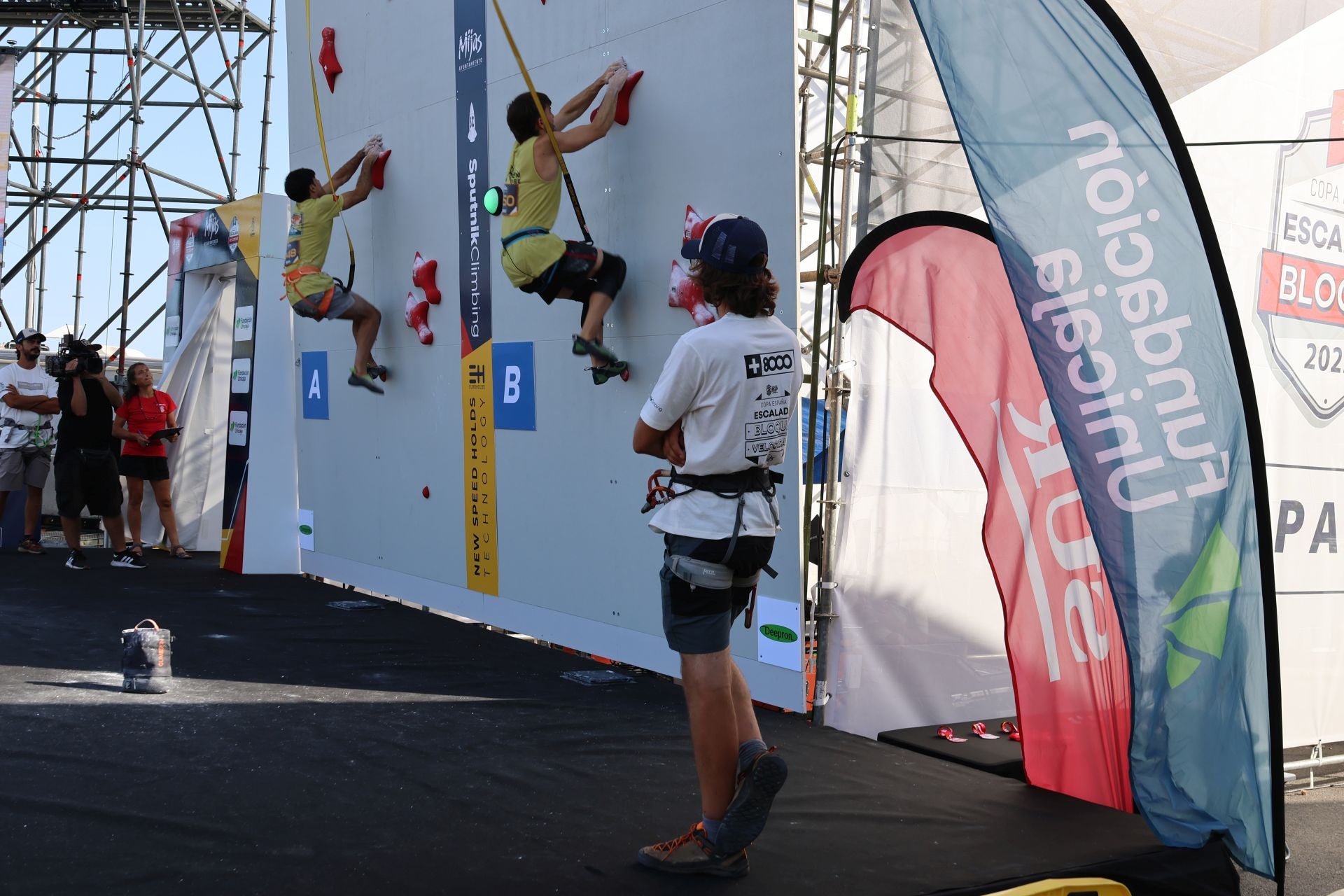 Mijas recibe al presente y futuro de la escalada nacional