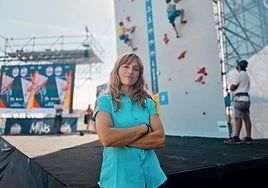 Andrea Cartas: «Para que crezca este deporte necesitamos que se federen más escaladores»