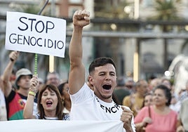 Málaga vuelve a salir a la calle por Palestina: «¡Basta ya de complicidad con un genocidio!»