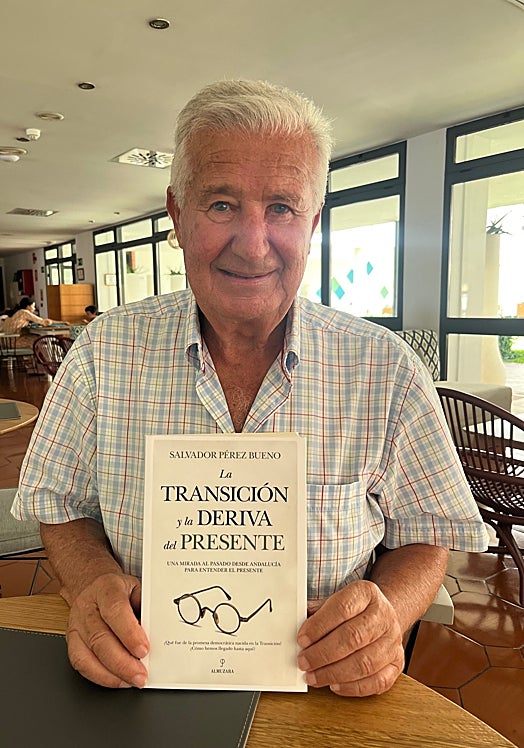 El político andalucista durante la entrevista.