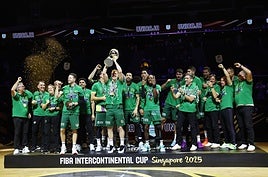 El equipo, tras barrer al barrer al NBA G League United.