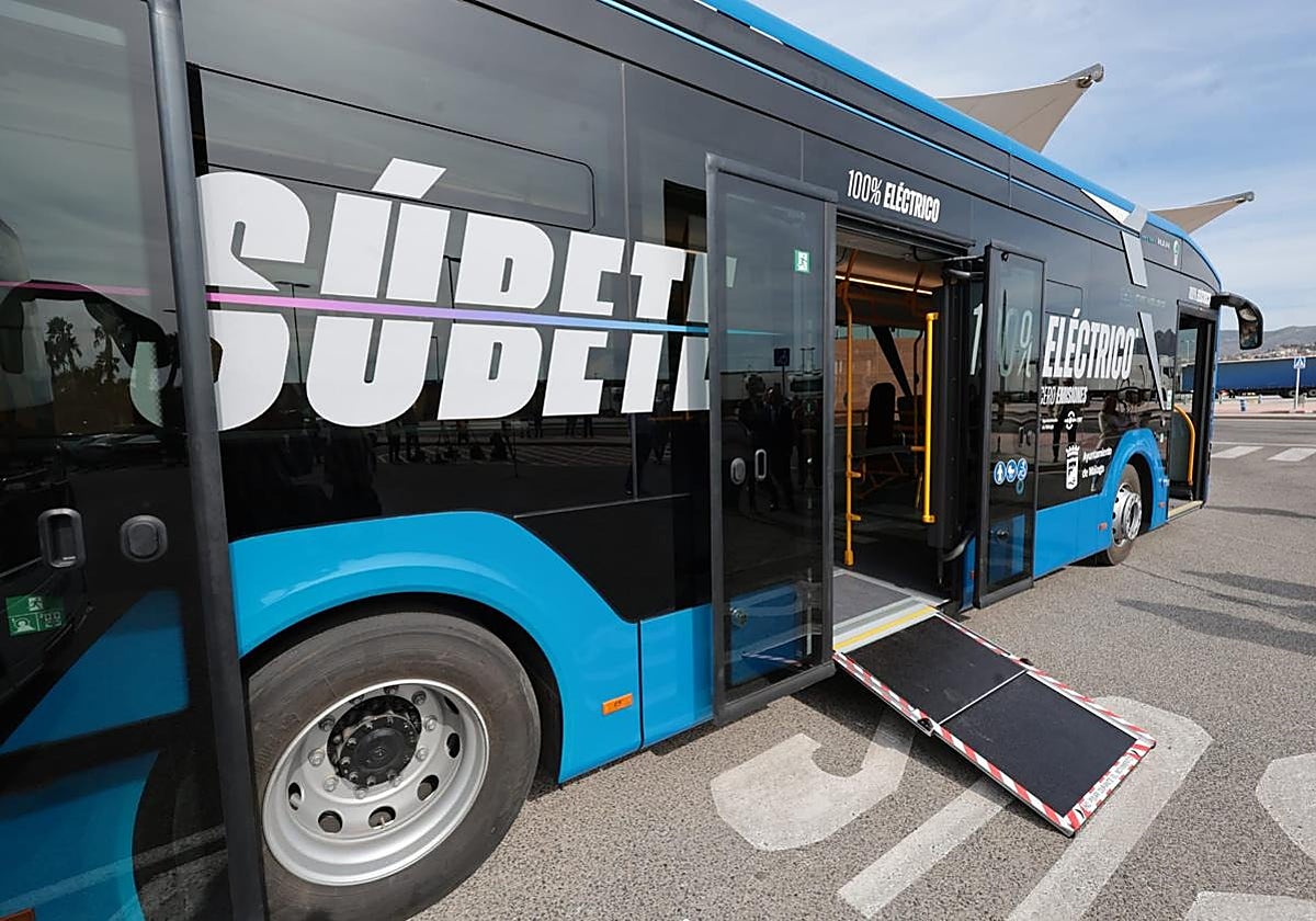 Autobuses eléctricos de la EMT.