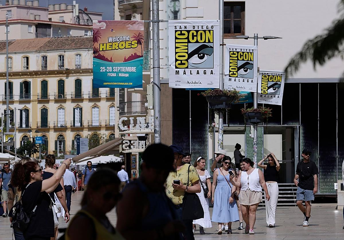 Los hoteles de Málaga capital superarán el 90% de ocupación en la Comic-Con