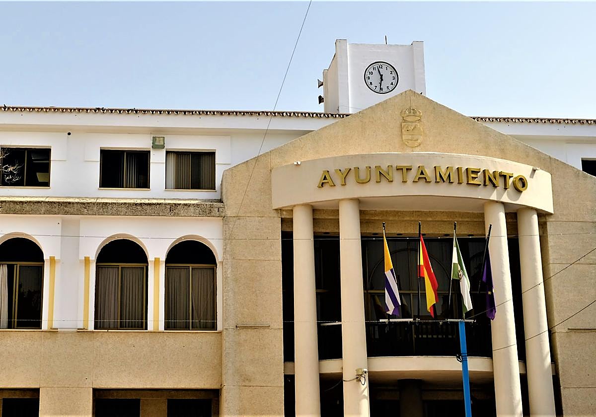 Fachada del Ayuntamiento.