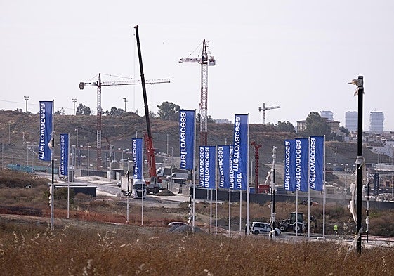 Construcción de nuevas promociones de vivienda en Málaga.
