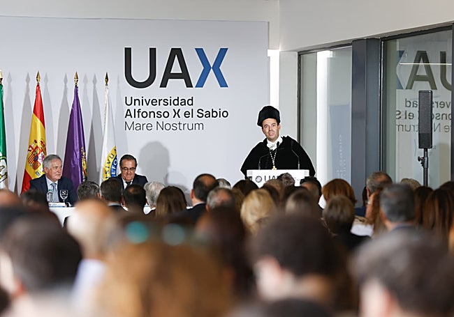 Acto de inauguración del curso 2025/2026 en la UAX Mare Nostrum.