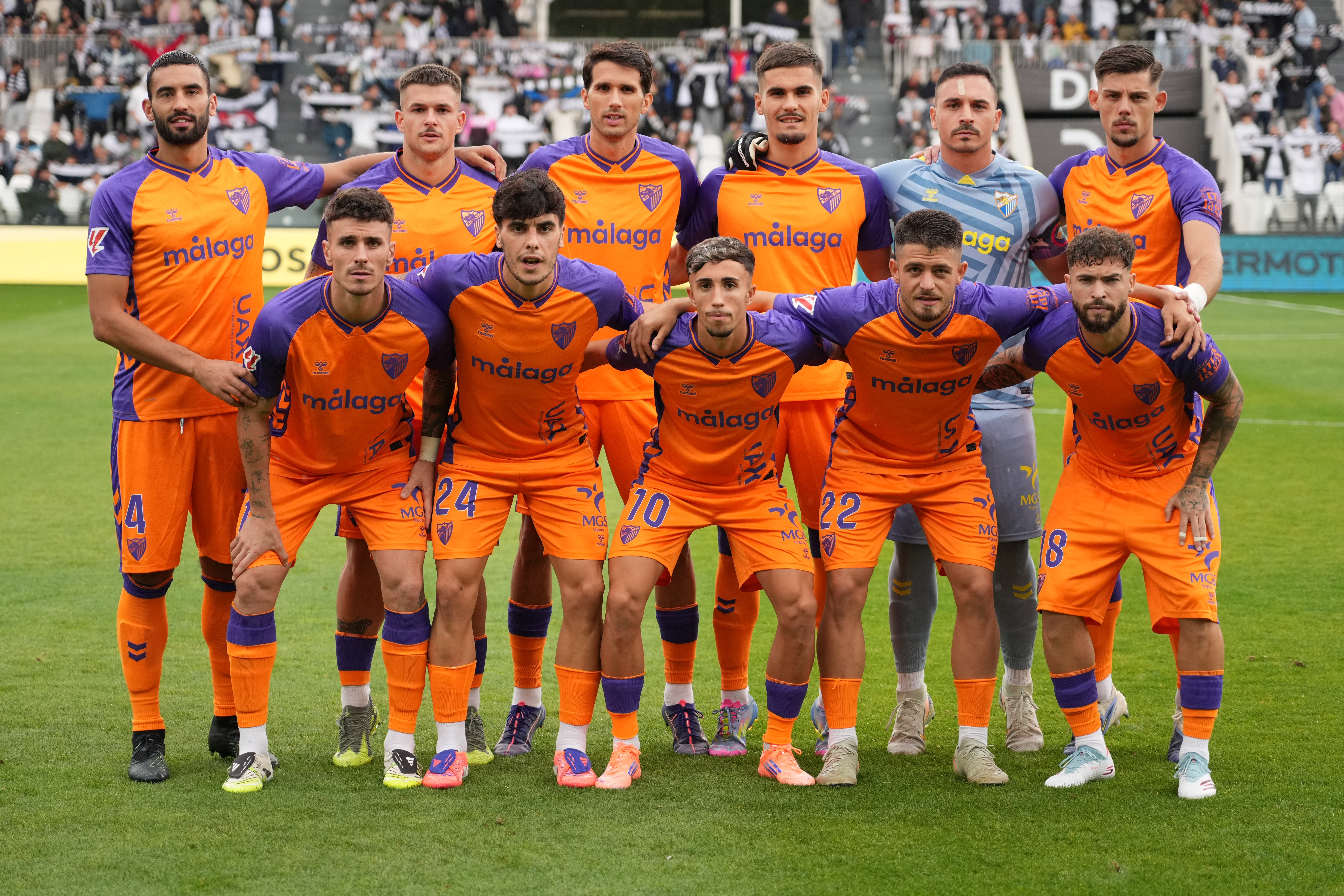 Las mejores imágenes del Burgos-Málaga