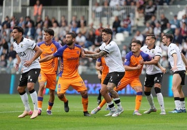 El uno a uno del Burgos-Málaga