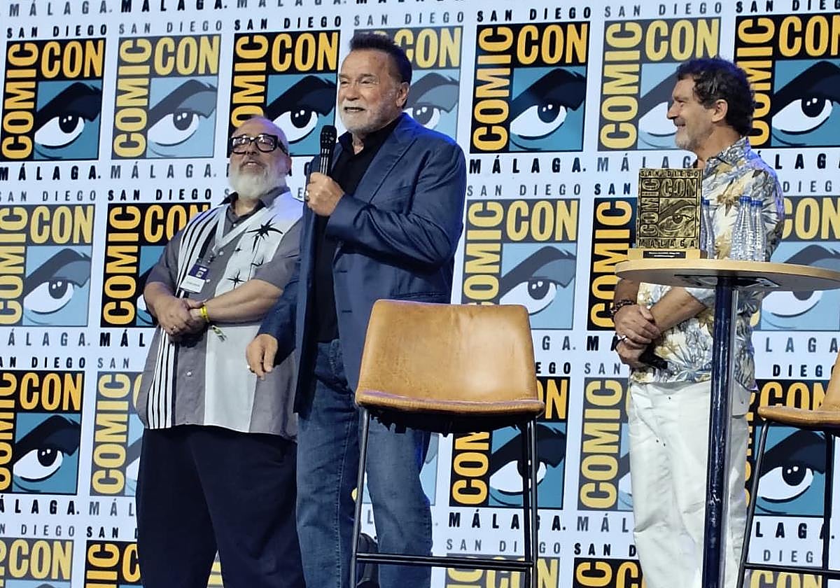 Schwarzenegger: «Desde que me invitaron a Málaga, a la Comic-Con, dije: me apunto»