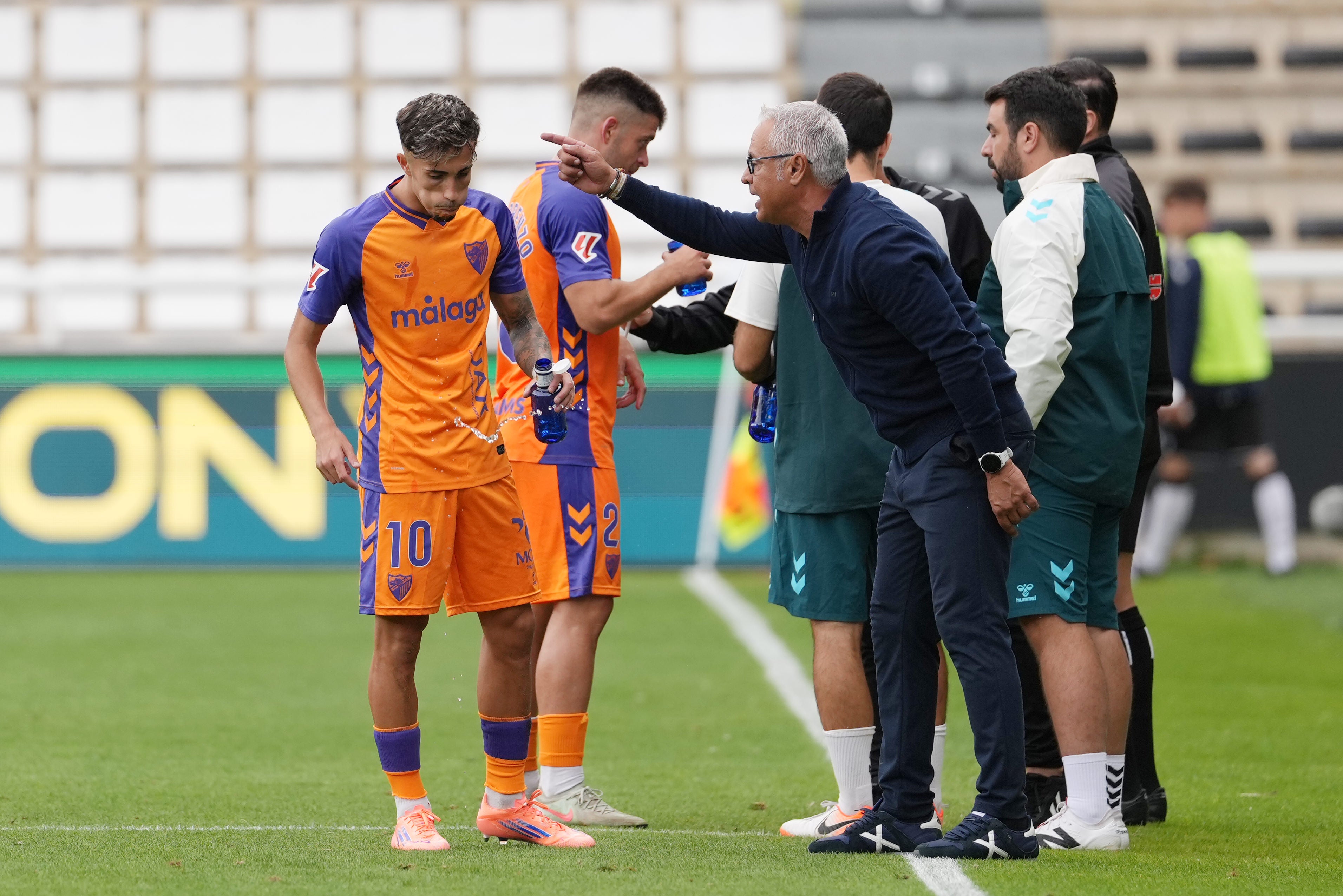 Las mejores imágenes del Burgos-Málaga