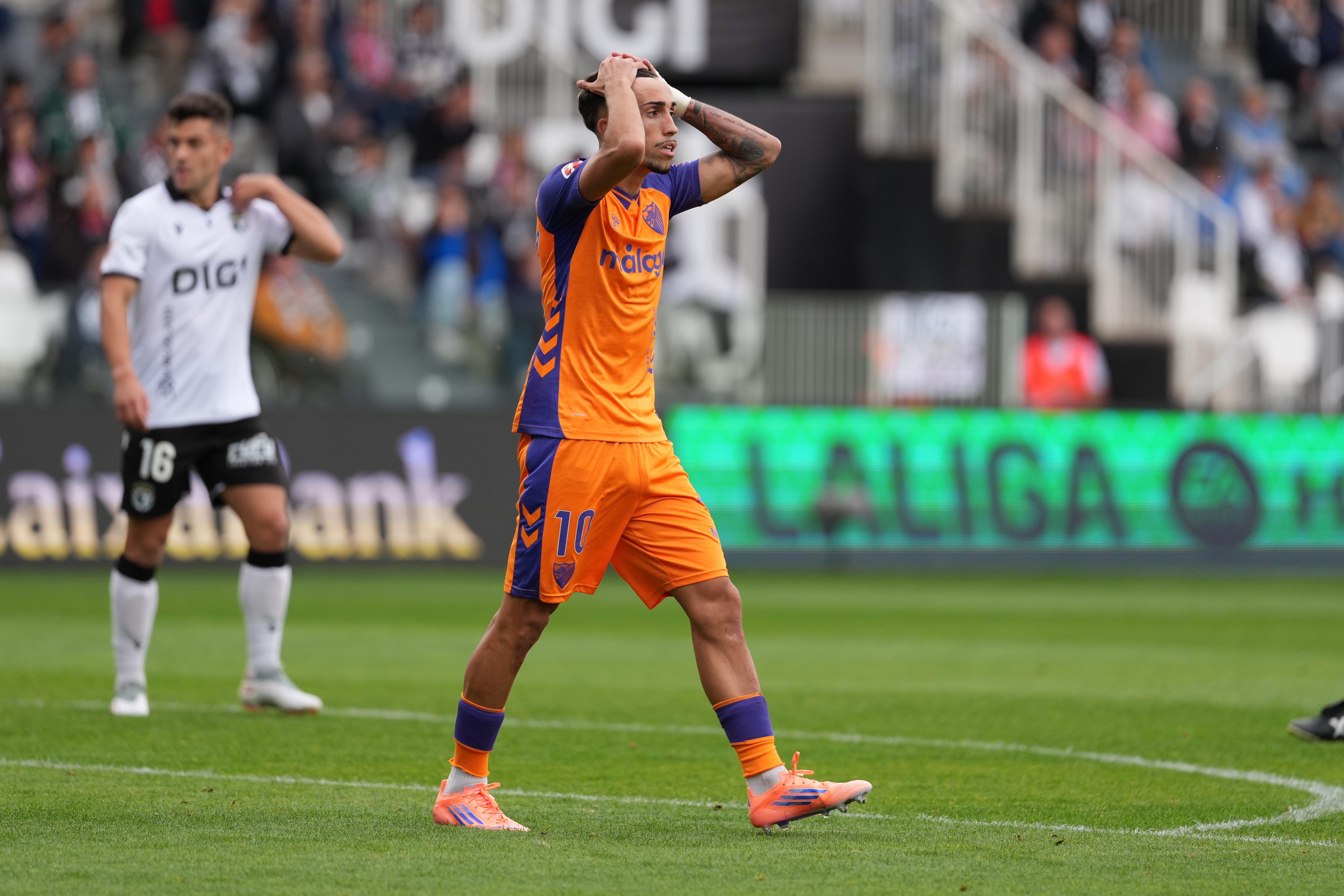 Las mejores imágenes del Burgos-Málaga