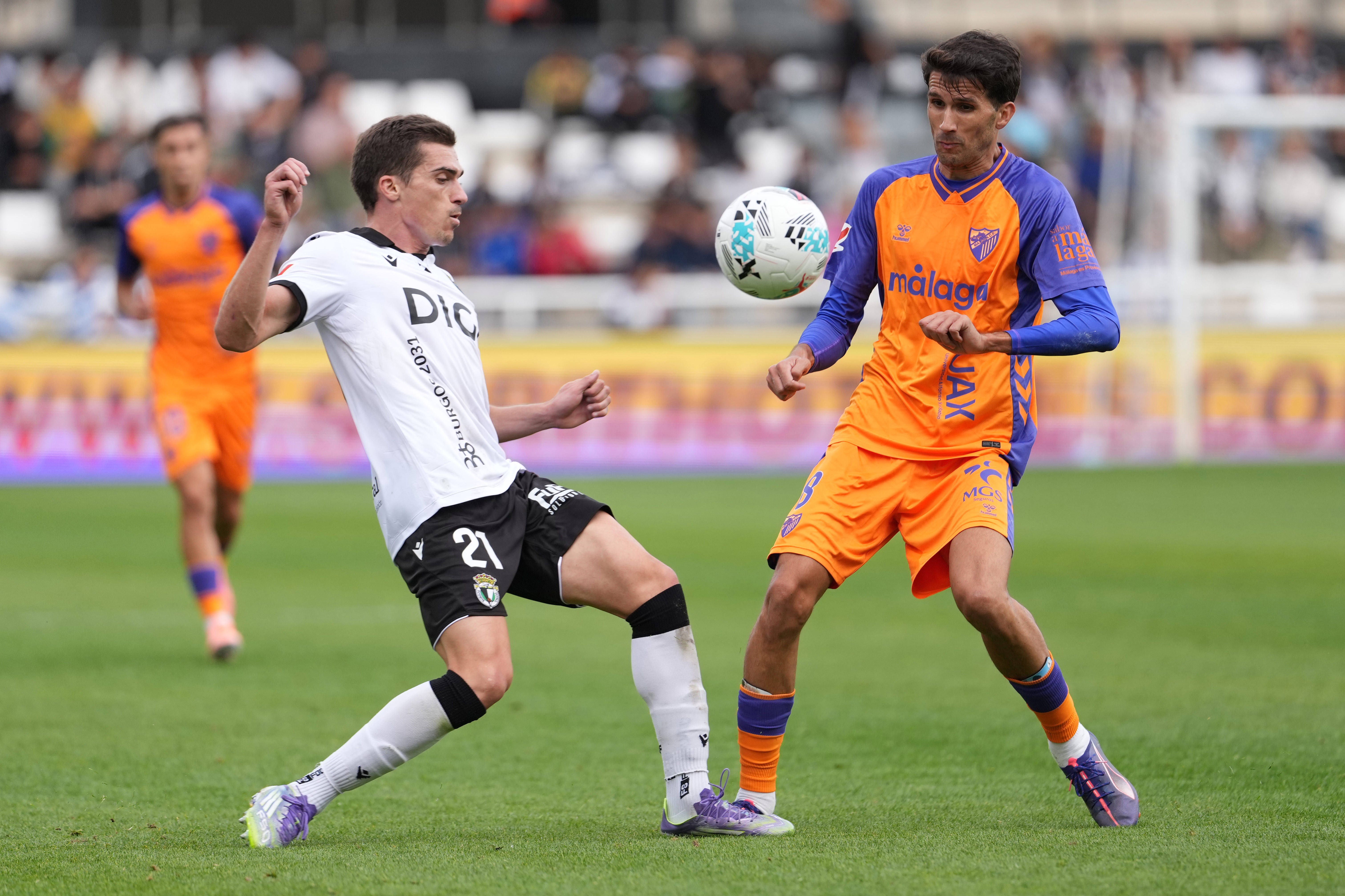 Las mejores imágenes del Burgos-Málaga