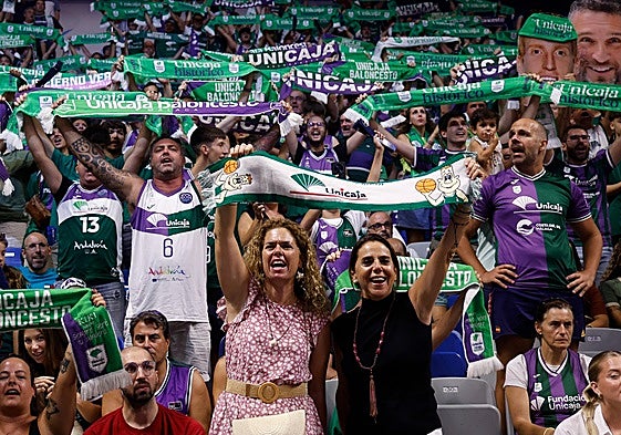 El Unicaja pone a la venta las entradas para todos los partidos de la primera parte de la temporada