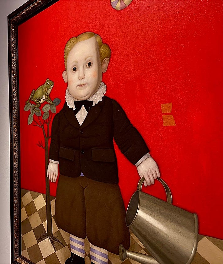 Imagen secundaria 2 - Juan Béjar cumple 79 años en la Económica: «Me queda por hacer mi mejor cuadro»