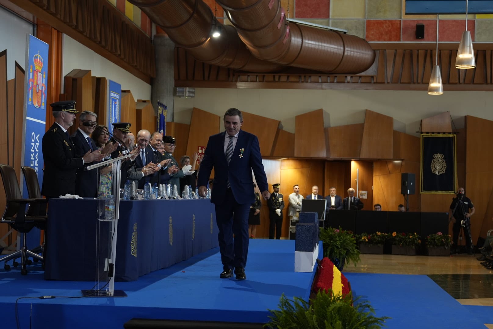 La Policía Nacional celebra en Málaga el día de su patrón