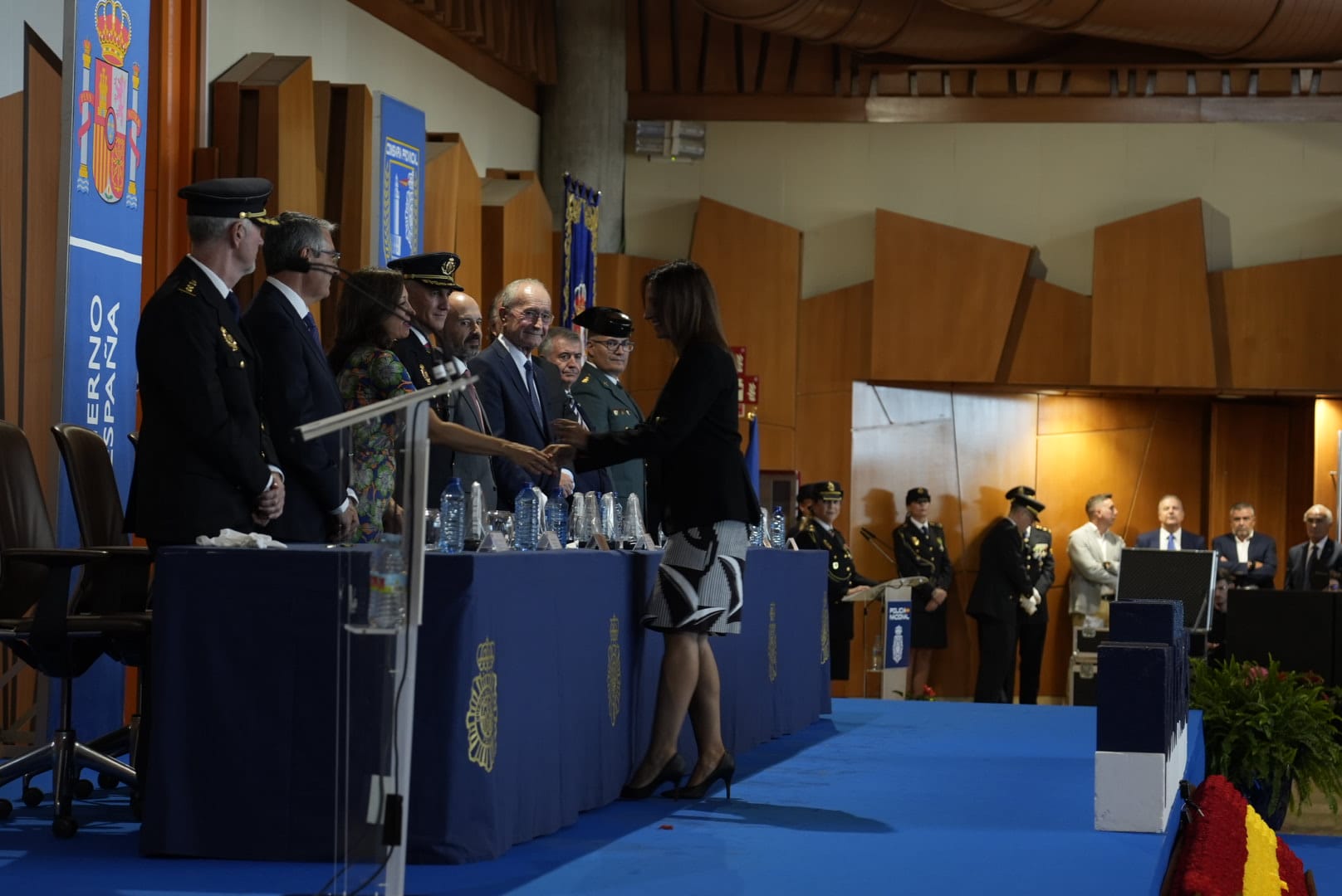 La Policía Nacional celebra en Málaga el día de su patrón
