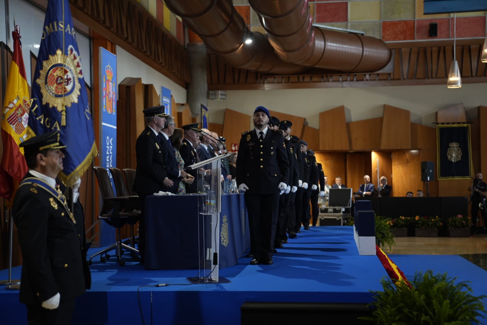 La Policía Nacional celebra en Málaga el día de su patrón