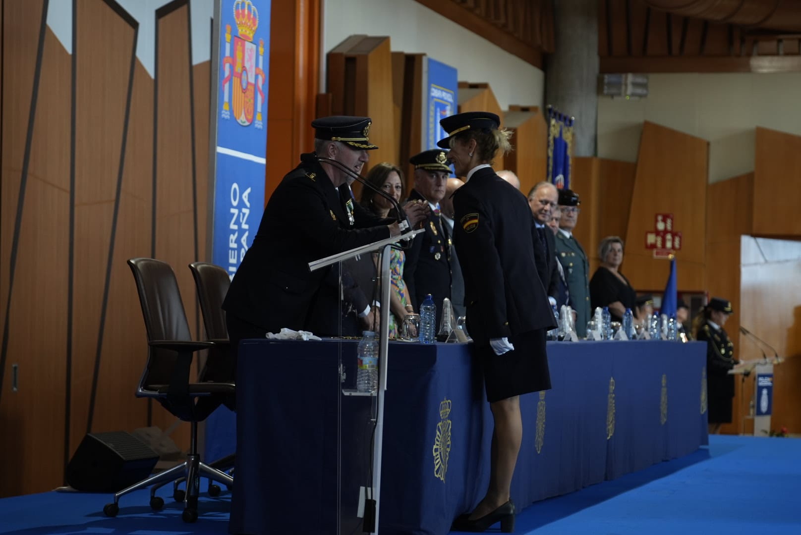 La Policía Nacional celebra en Málaga el día de su patrón