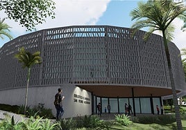 Imagen del proyecto de la Biblioteca y Centro Digital de San Pedro de Alcántara.