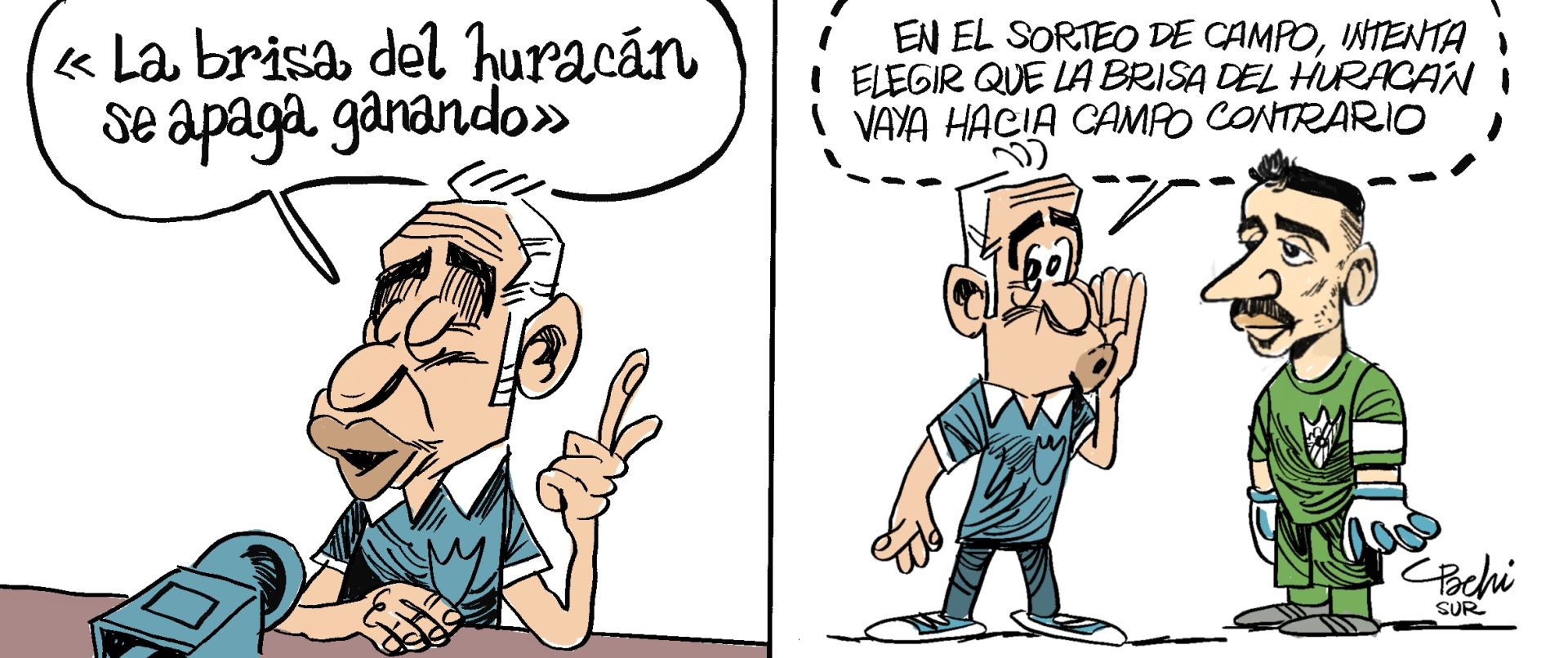 La actualidad deportiva del mes de octubre, en las viñetas de Pachi