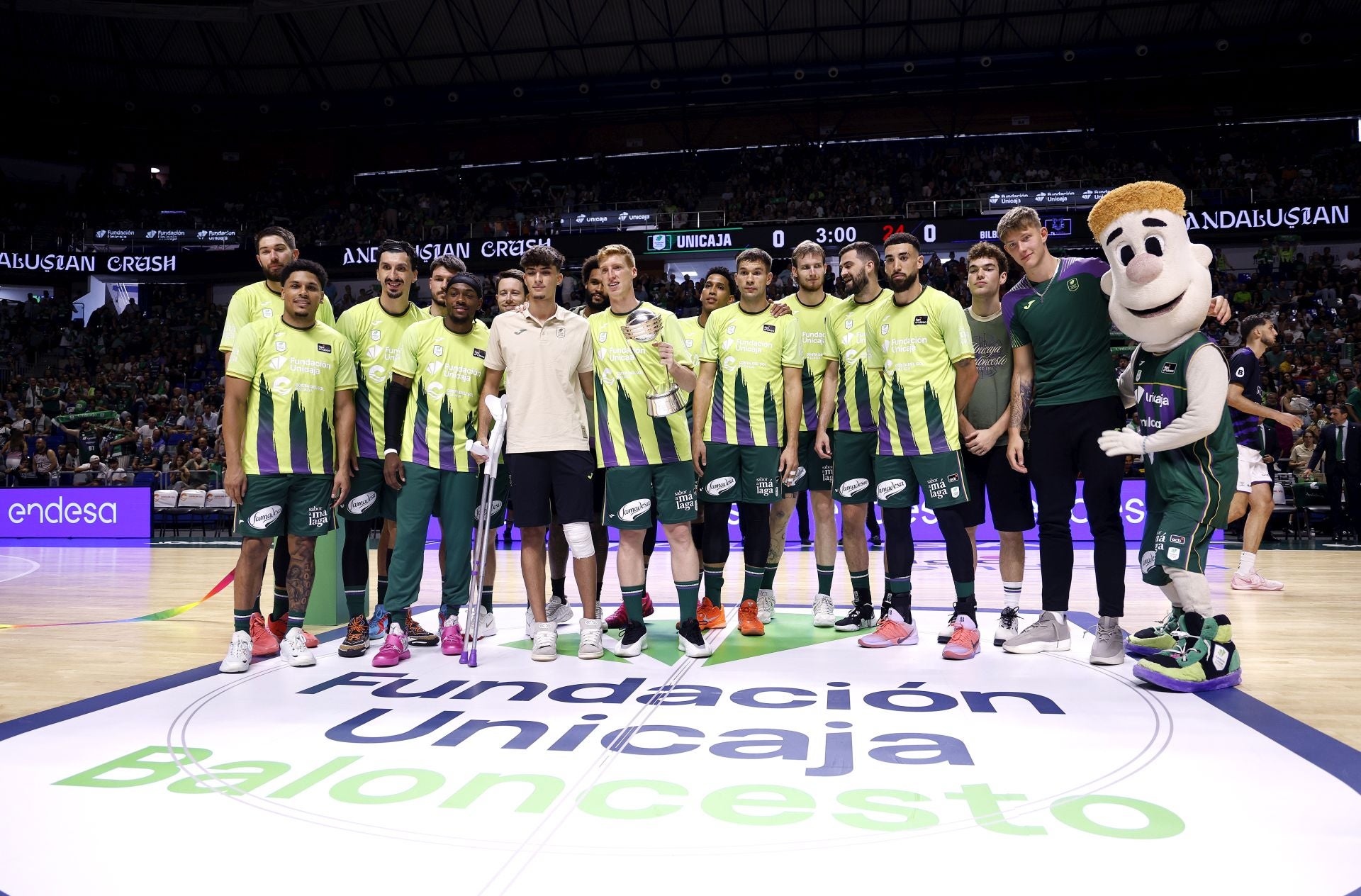 El Unicaja - Surne Bilbao, en imágenes