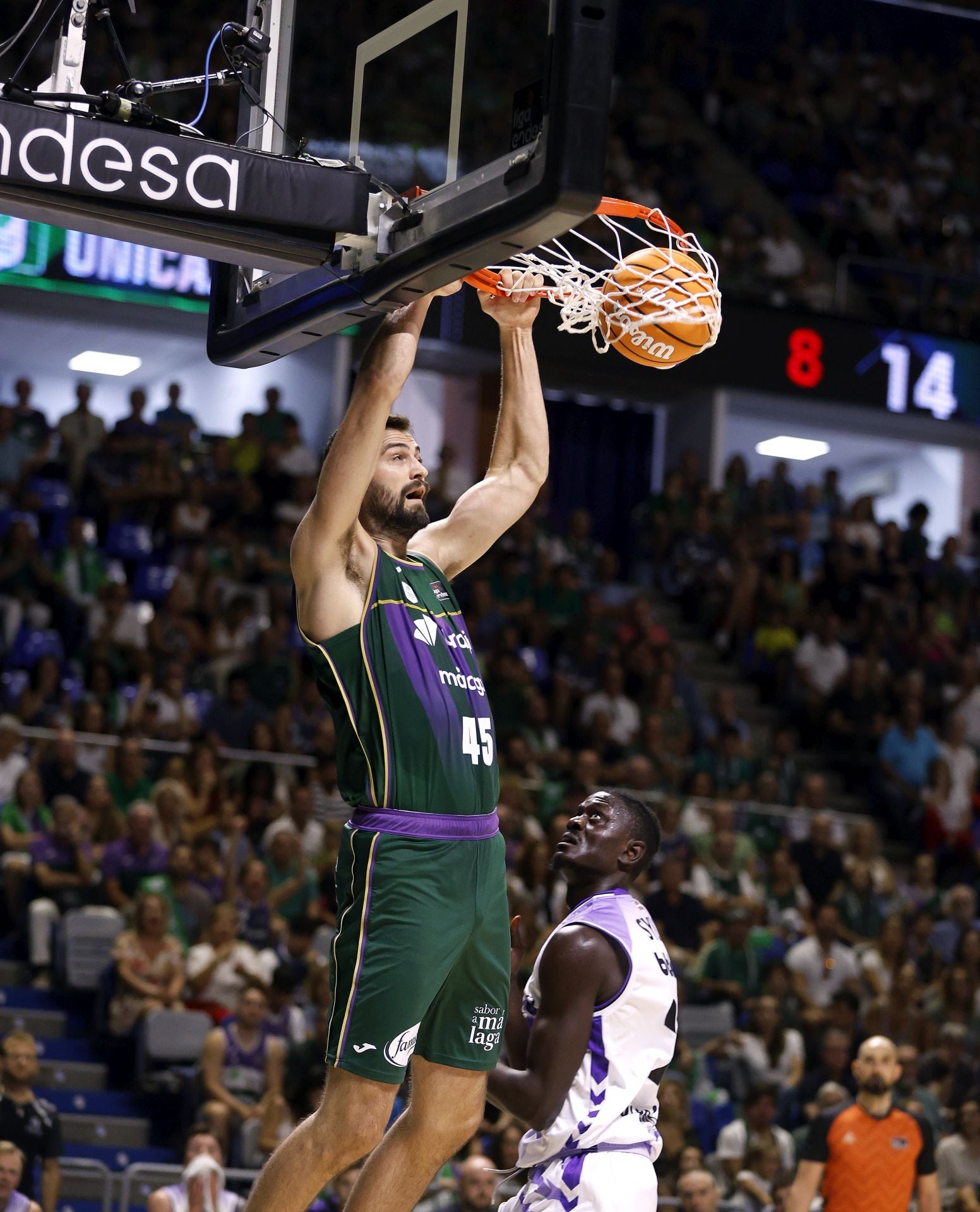 El Unicaja - Surne Bilbao, en imágenes