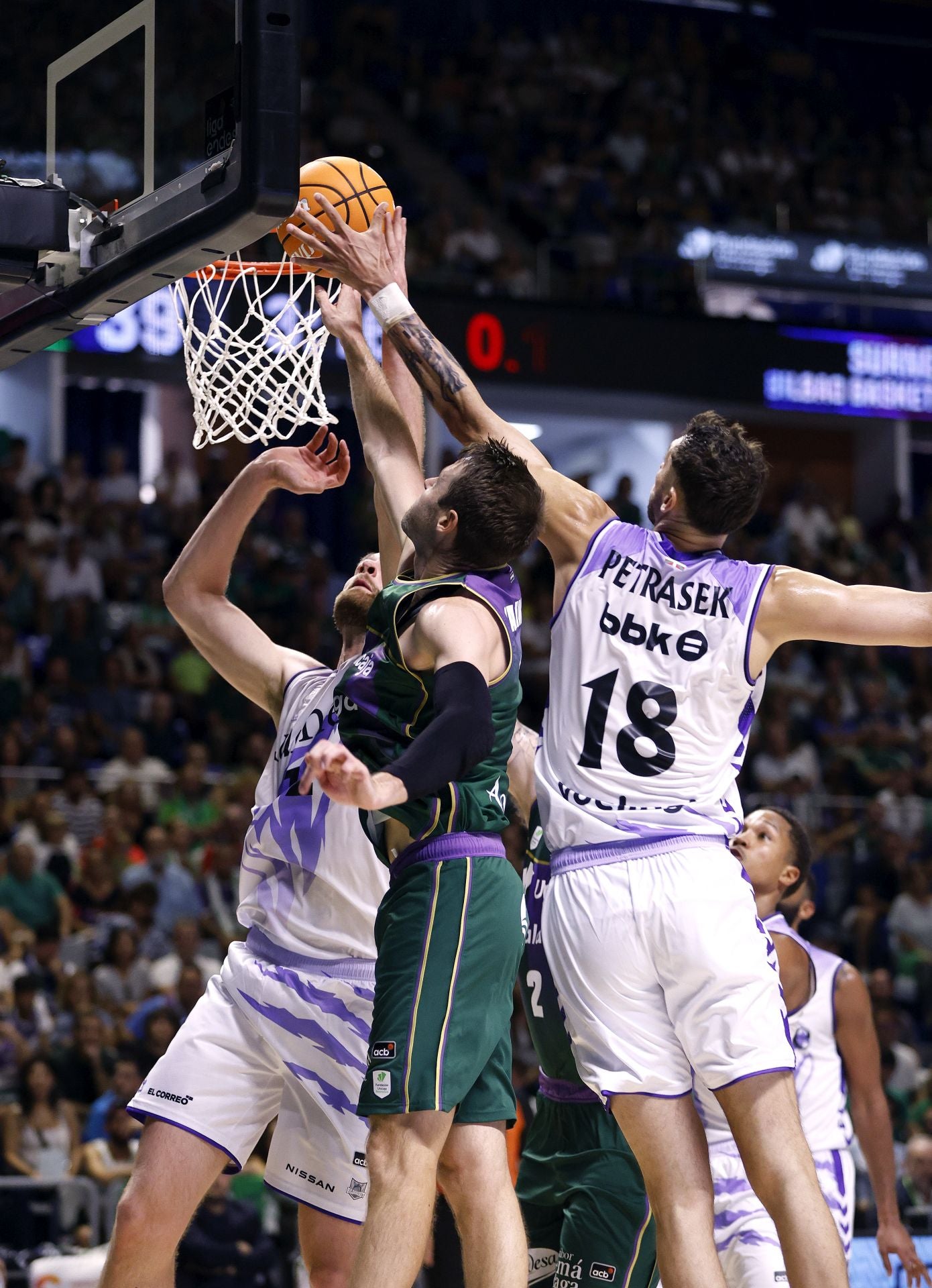 El Unicaja - Surne Bilbao, en imágenes