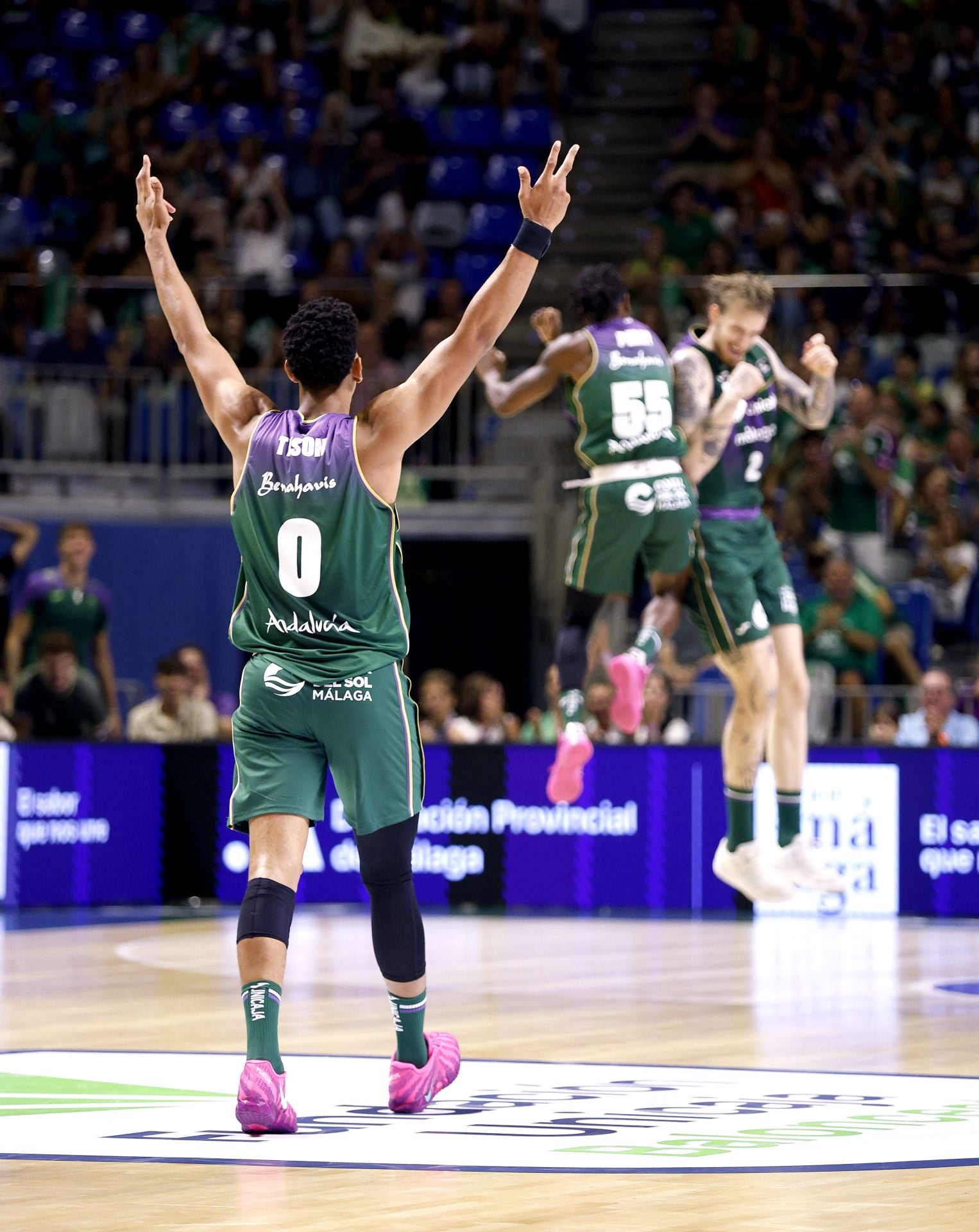 El Unicaja - Surne Bilbao, en imágenes