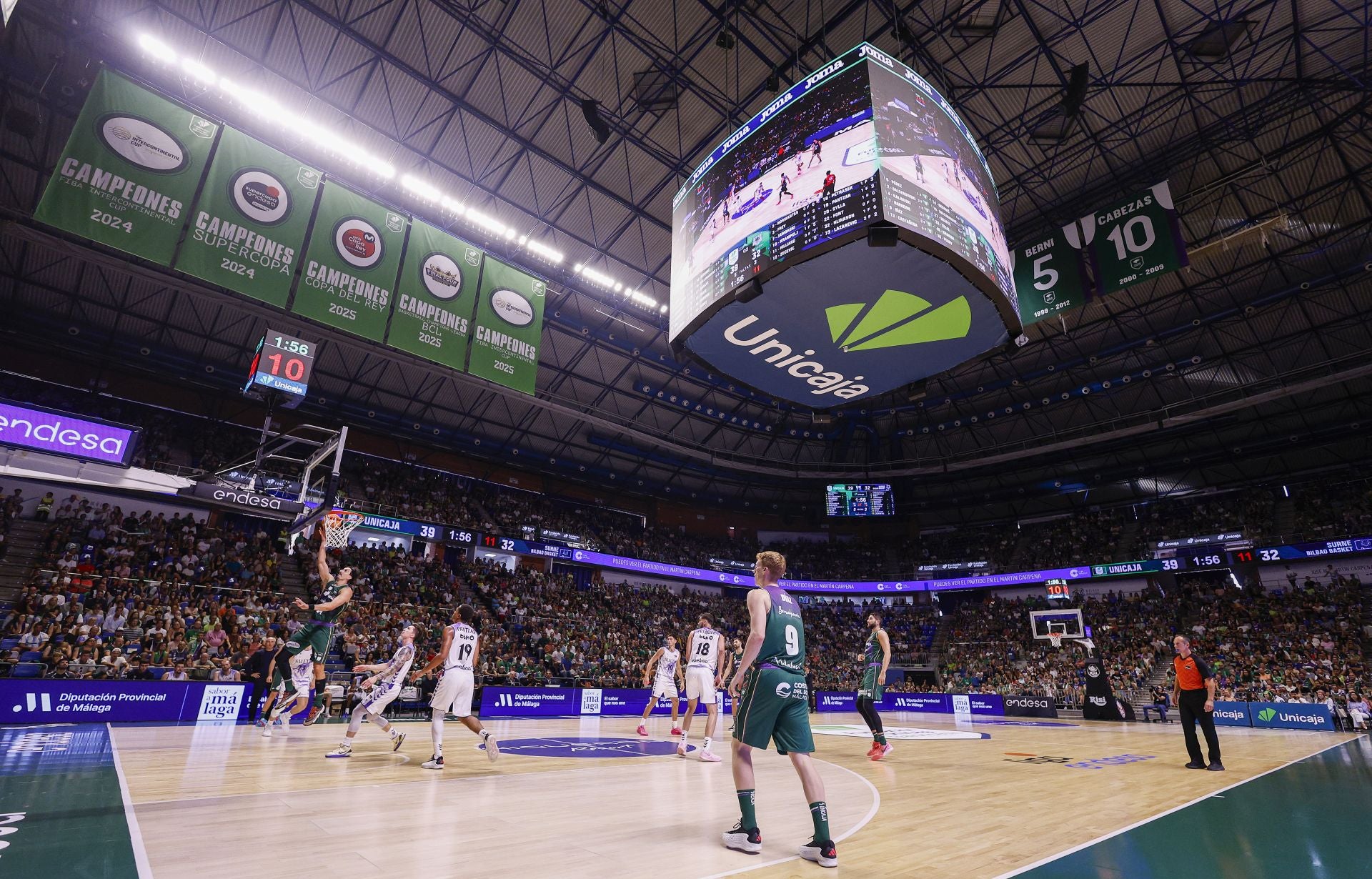 El Unicaja - Surne Bilbao, en imágenes