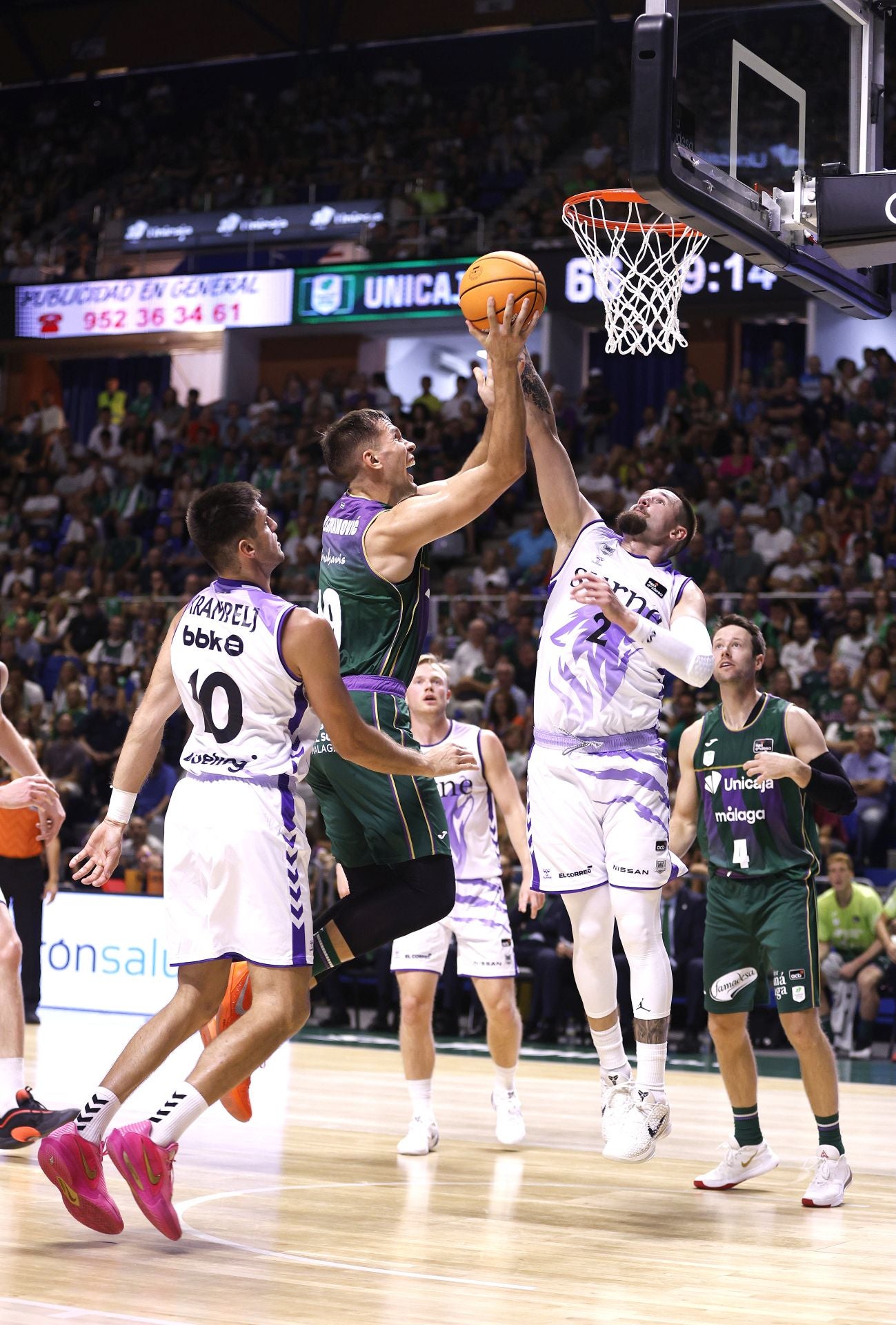 El Unicaja - Surne Bilbao, en imágenes